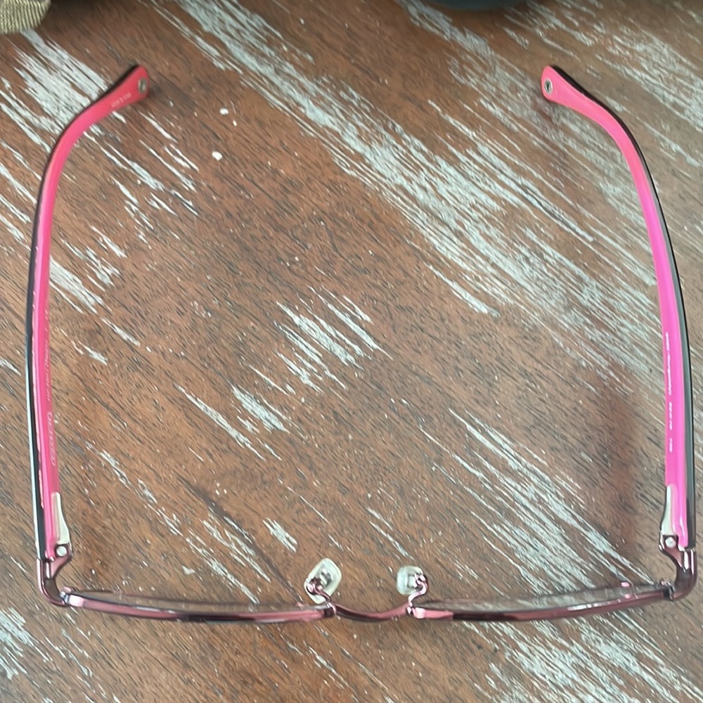 Coach HC5001 Taryn burgundy 9022 eyeglasses with coach signature C brown case - Picture 13 of 15